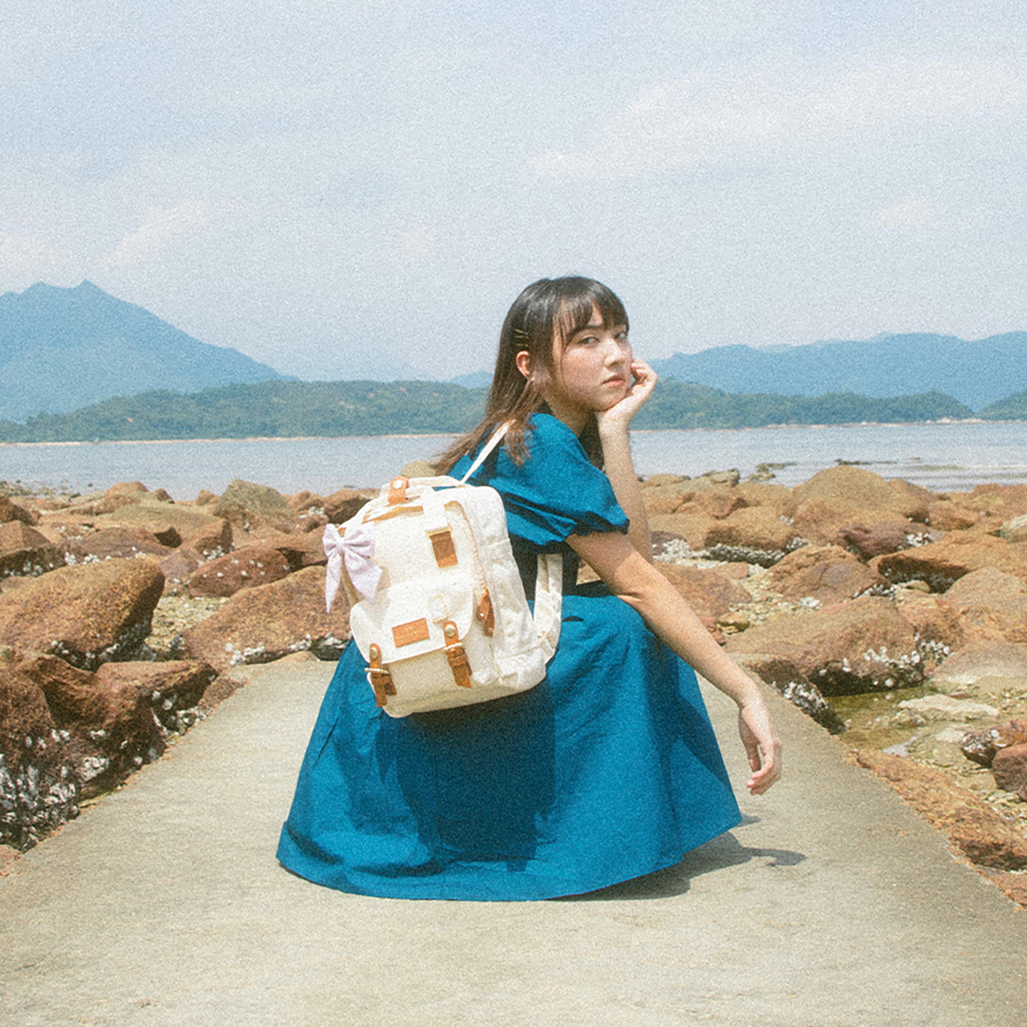 Macaroon Mini Grace Series Hazy Backpack