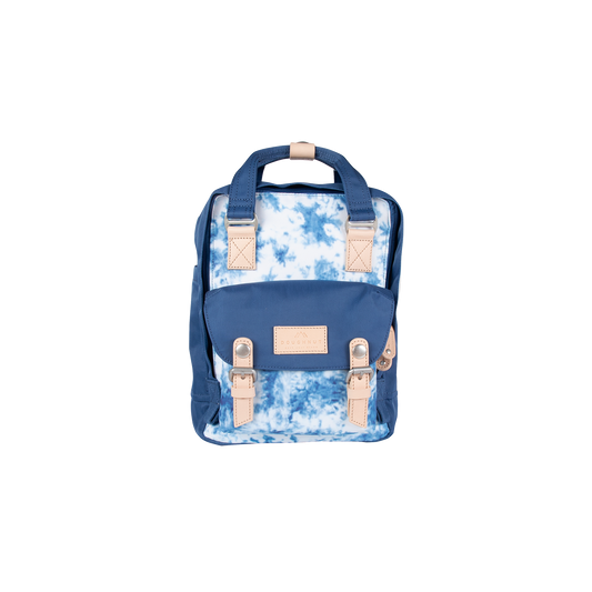 Macaroon Mini Tie-dye Series Steel Blue Backpack