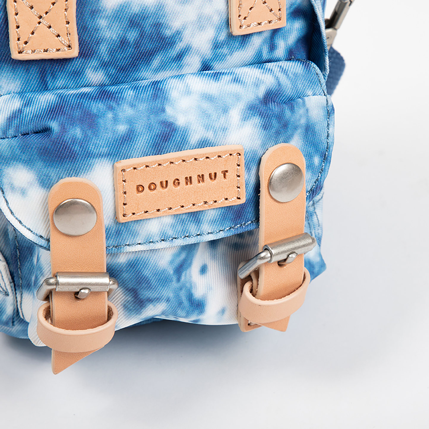 Macaroon Tiny Tie-dye Series Steel Blue Crossbody Bag
