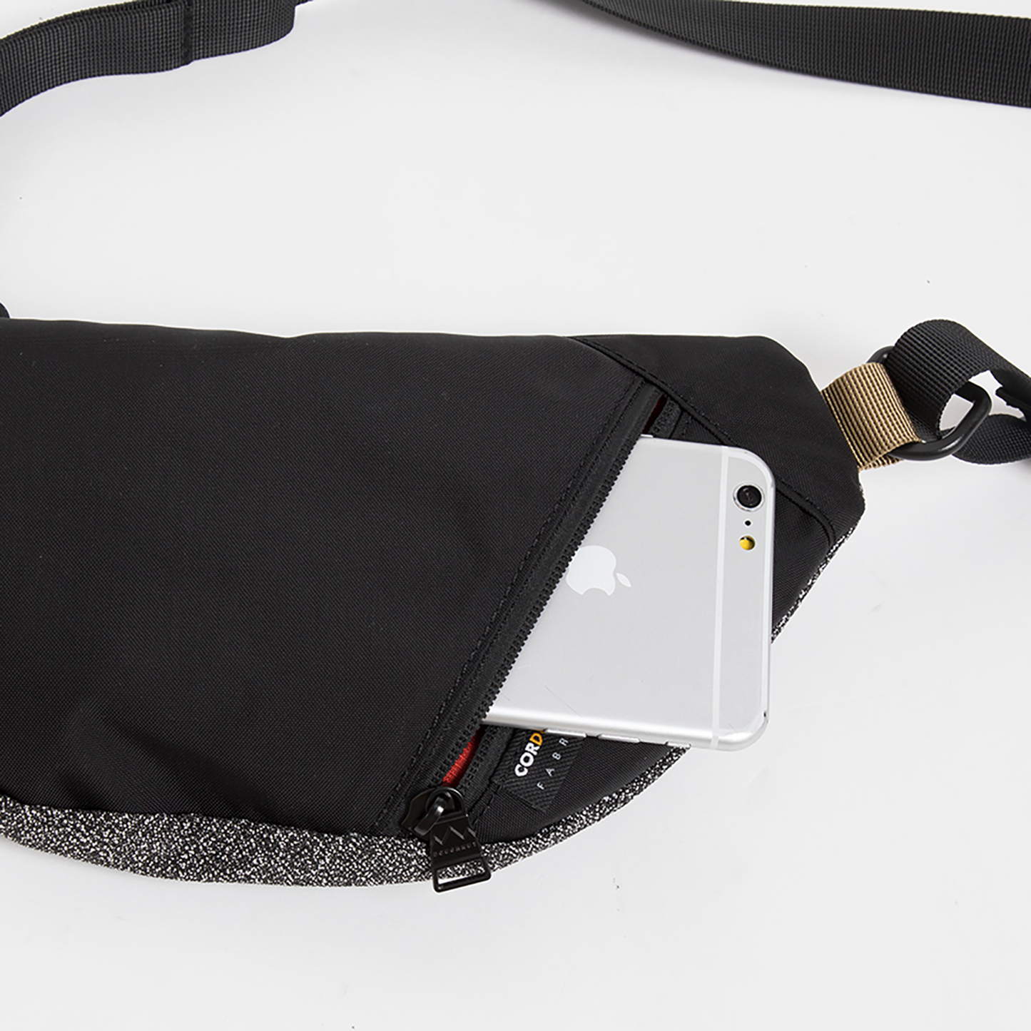 Erratic Shield Series Black Bum Bag