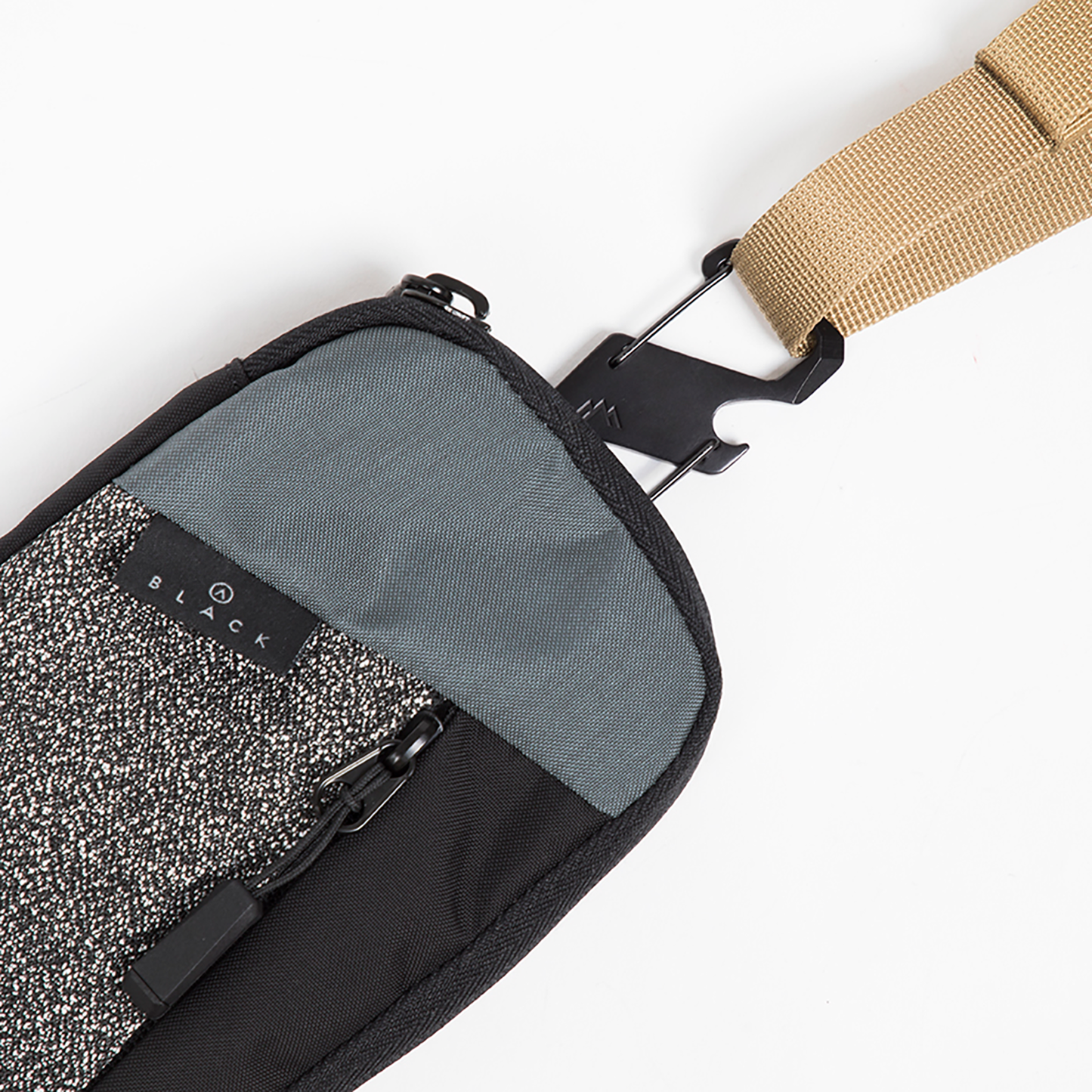 Natty Shield Series Black Wallet