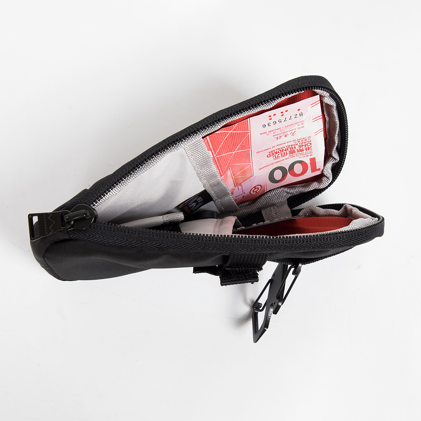 Natty Shield Series Black Wallet