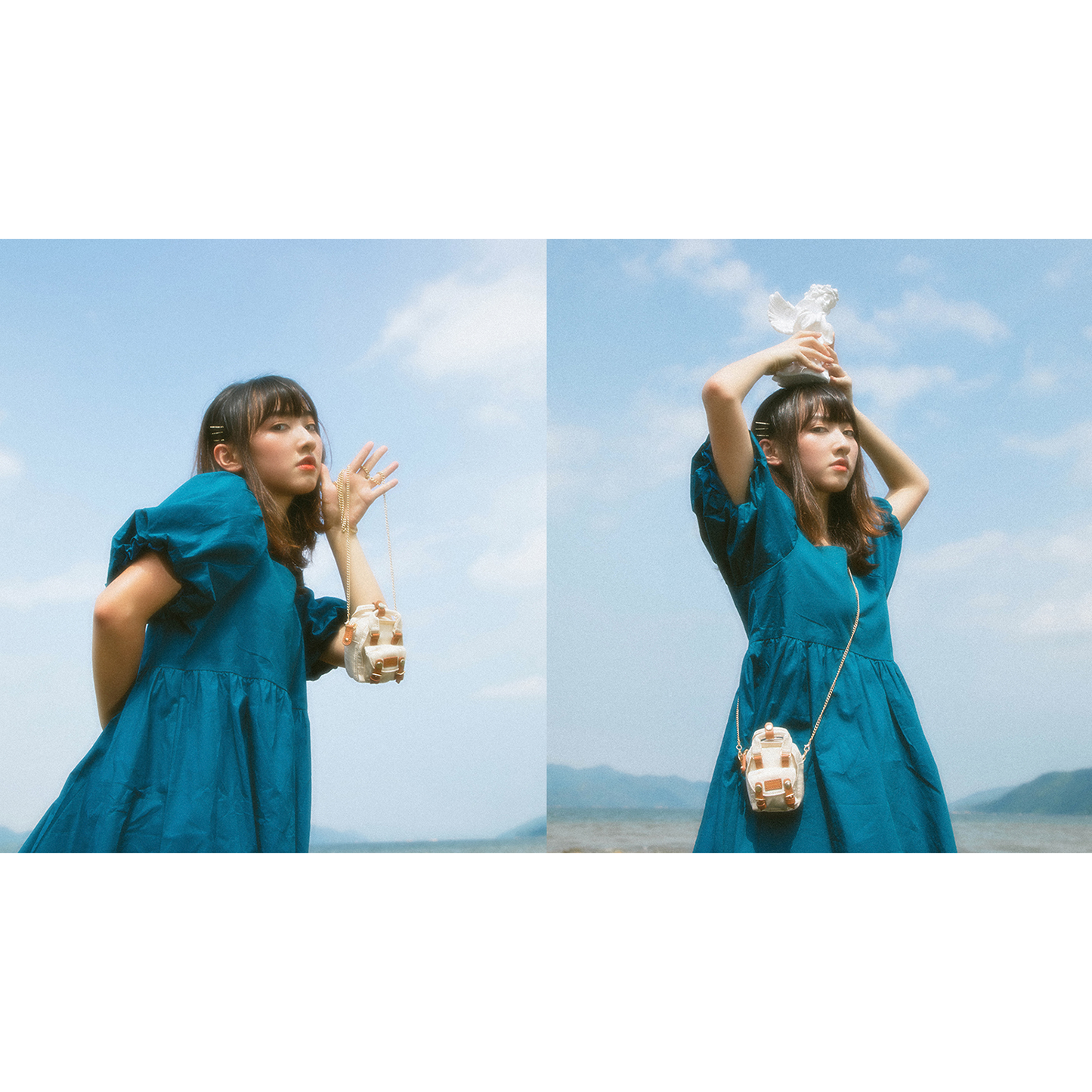 Macaroon Petite Grace Series Hazy Crossbody Bag