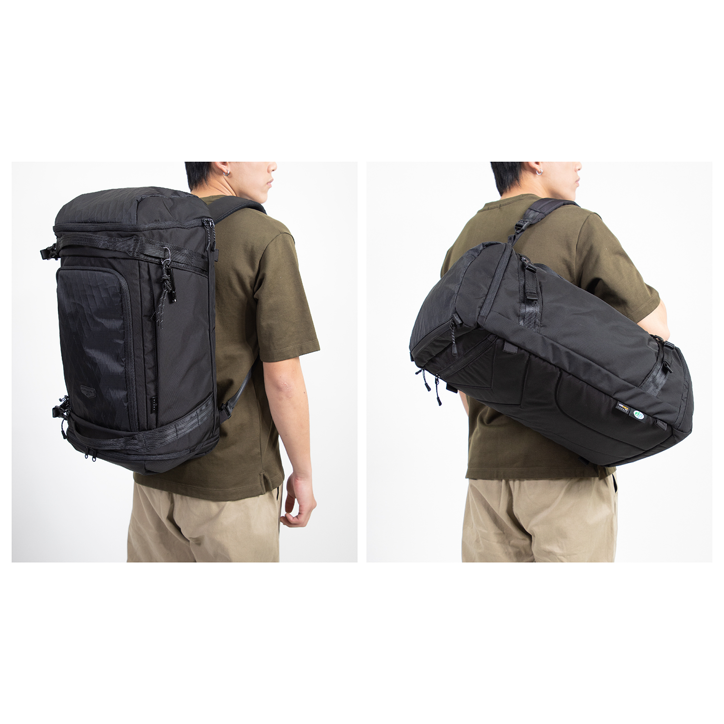 Navigator Black Duffelpack
