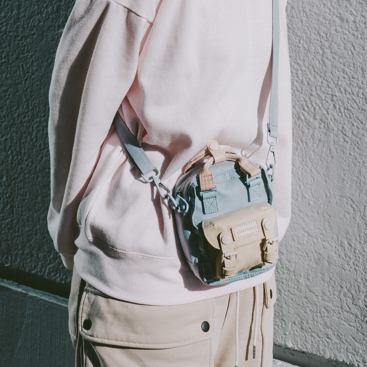 Macaroon Tiny Nature Pale Series Crossbody Bag